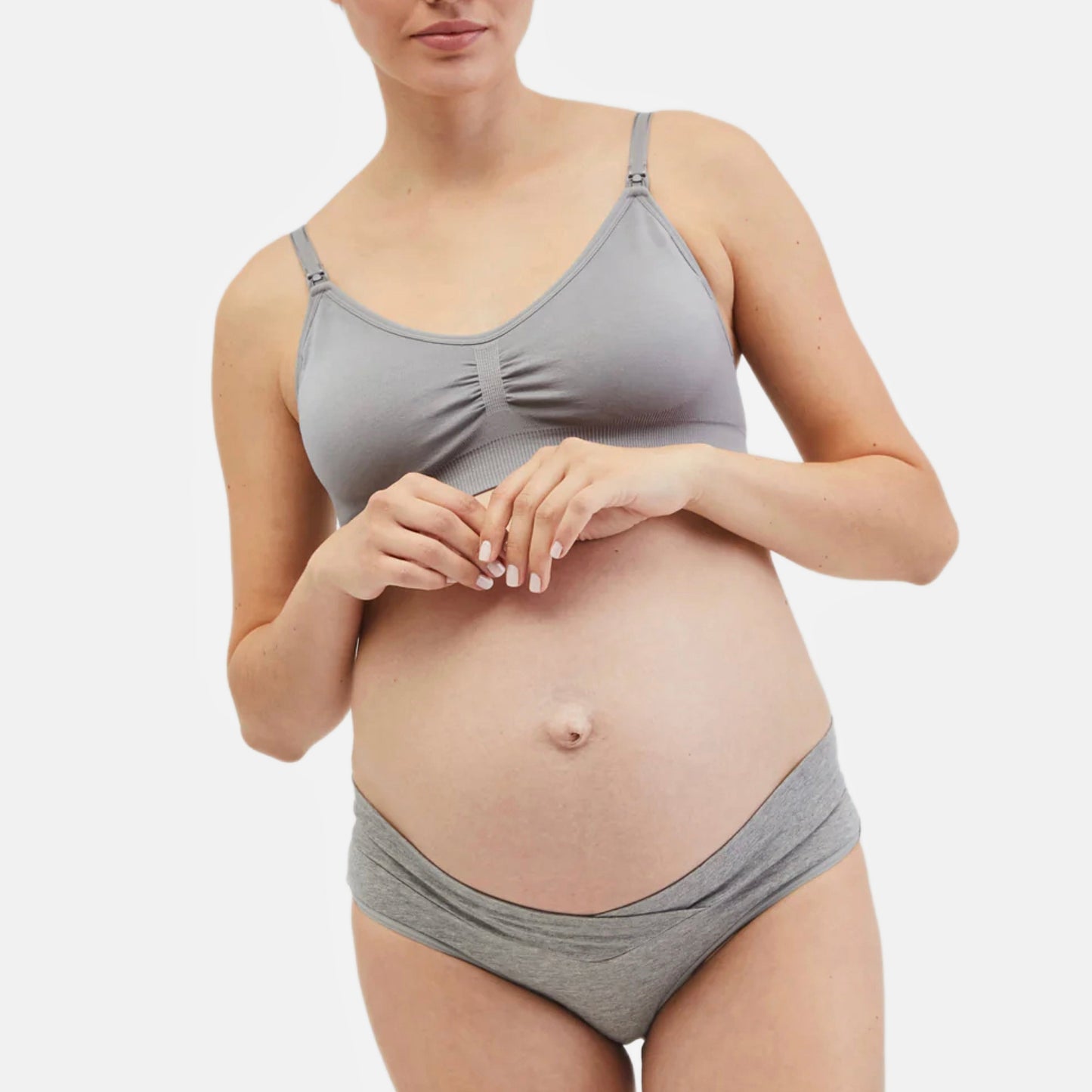 Plus Bra Nahtloser Still-BH mit abklappbaren Cups